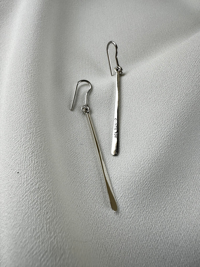 Tin, Aretes de Plata Ley .925