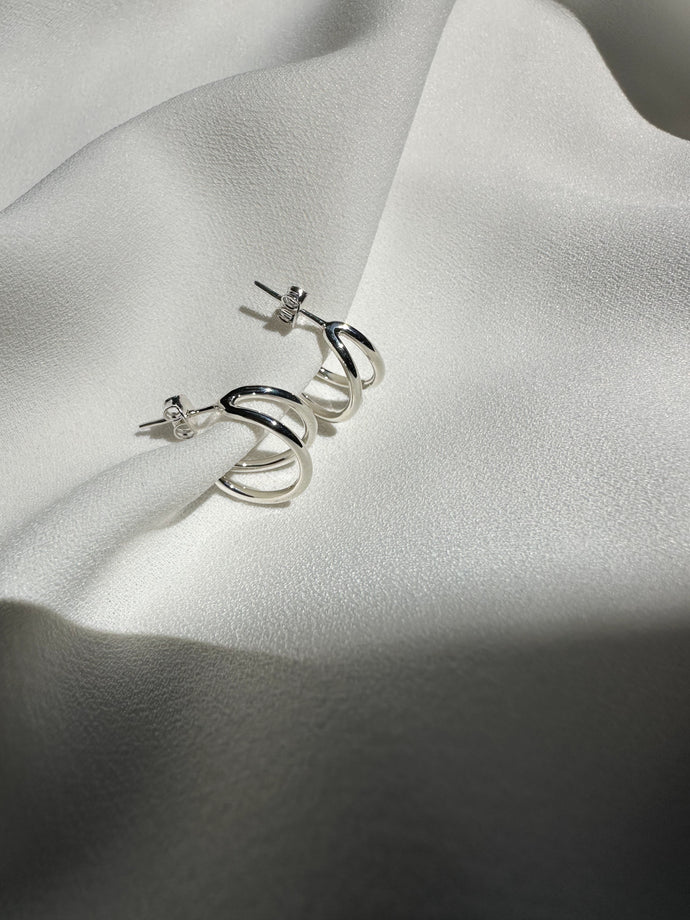 Dou, Arracadas de Plata Ley .925