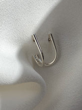 Aretes arracadas chicas de plata mujer