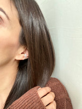 Aretes ear cuff arracadas de plata mujer