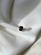 Anillo promesa o anillo de compromiso plata ley .925 circonia rojo regalo para mujer aniversario