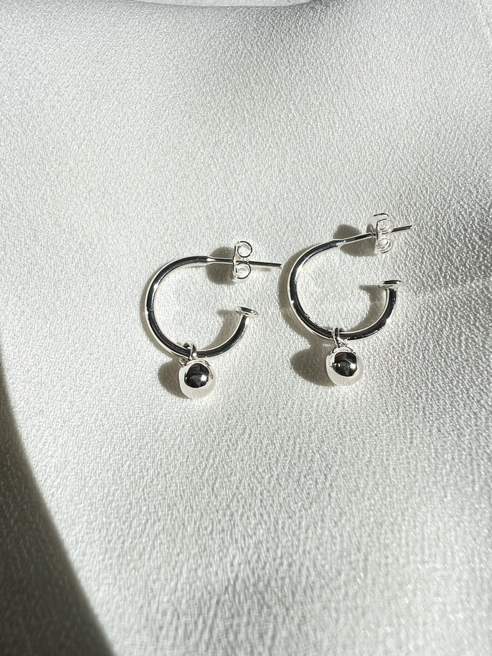 Aretes arracadas  plata mujer