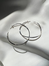 Aretes arracadas grandes de plata mujer