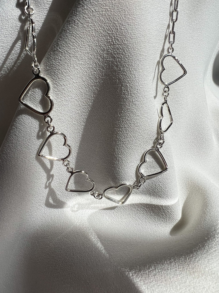 Gargantilla Tipo Choker Con ónix De Plata De Primera Ley Rodiada
