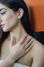 Aretes ear cuff arracadas de plata mujer