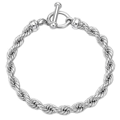 Twist torsol, Pulsera estándar de Plata Ley .925, entrega 3-5 días