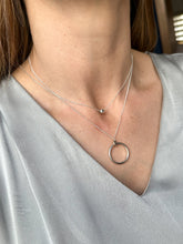 Round, Collar pesado de Plata Ley .925