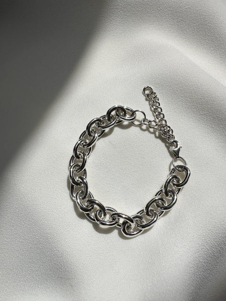 Pulsera Chunky de Plata .925  Rolo — Envío gratis + caja de regalo