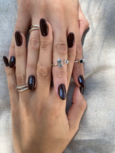 Napa, Anillo de Plata Ley .925, tallas 4-11 existencias