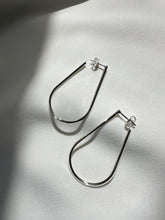 Hoops, Maxi Arracadas de Plata Ley .925