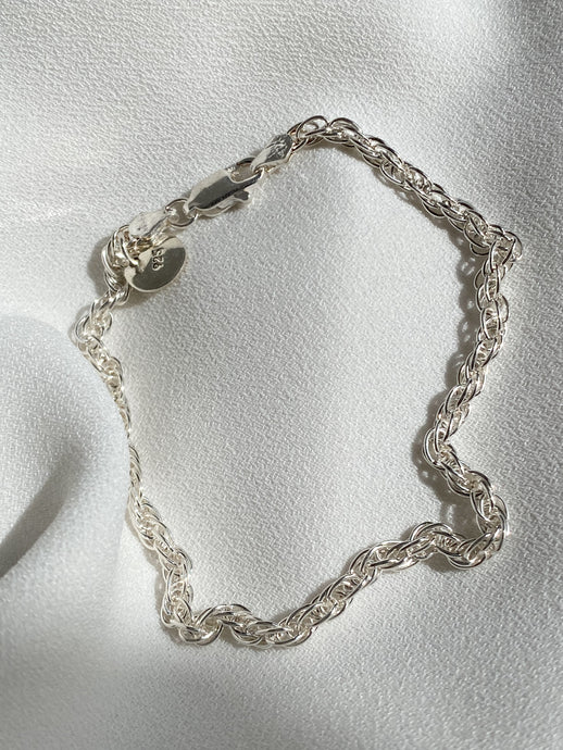 Torzal, Pulsera estándar de Plata Ley .925