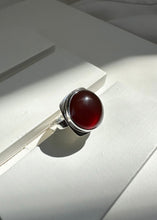 Cherry, Anillo de Plata Ley .925 ajustable