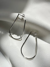 Hoops, Maxi Arracadas de Plata Ley .925