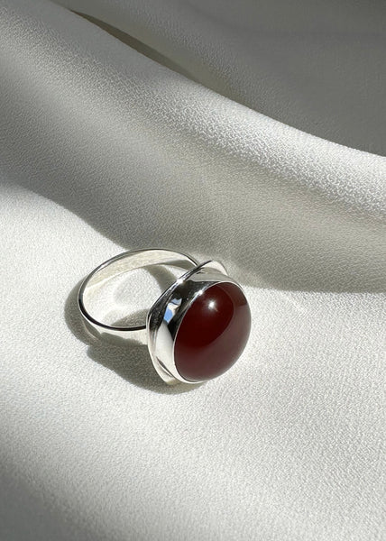 Cherry, Anillo de Plata Ley .925 ajustable