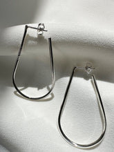 Hoops, Maxi Arracadas de Plata Ley .925