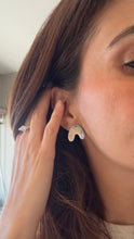 Onda, Aretes medianos de Plata Ley .925