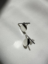 Japan, Broquel aretes de Plata Ley .925