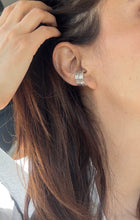 Ear Cuff lunar, Aretes de Plata Ley .925
