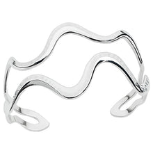Zig bangle, Pulsera brazalete de Plata ley .925 entrega 3-5 días