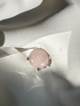 Cuarzo Pink, Anillo de Plata Ley .925