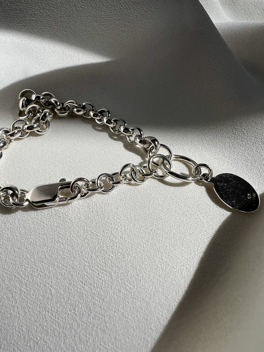 Pulsera de plata mujer 