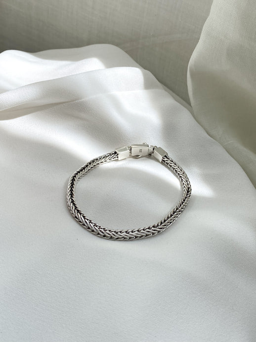 Pulsera de plata hombre mujer 