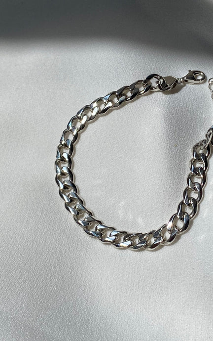 Pulsera de plata mujer 