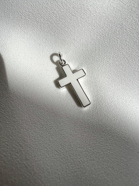 Cruz Navideña, Dije de Plata Ley .925