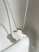 Collar cruz de plata regalo mujer hombre unisex