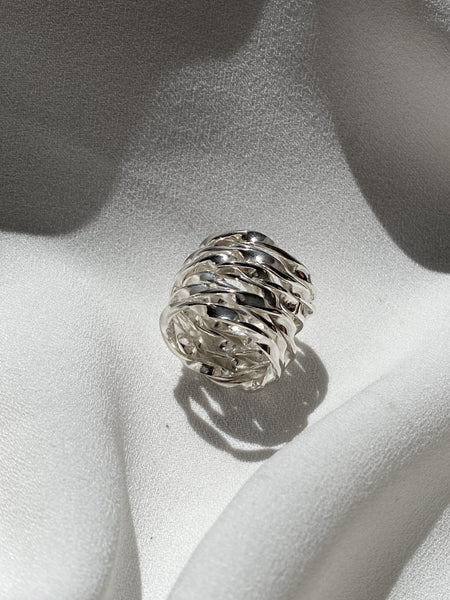 Missa, Anillo pesado de Plata Ley .925 Tallas 6 y 7