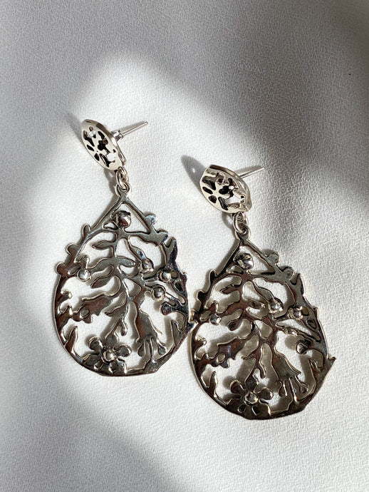 Antonieta, Aretes de Plata Ley .925 *entrega 15 días