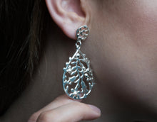 Antonieta, Aretes de Plata .925 - Gante, Joyería de Plata hecha en México 