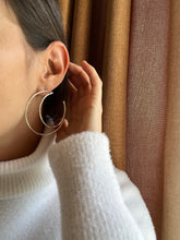 Luna C, Maxi Arracadas de Plata Ley .925