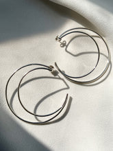 Luna C, Maxi Arracadas de Plata Ley .925