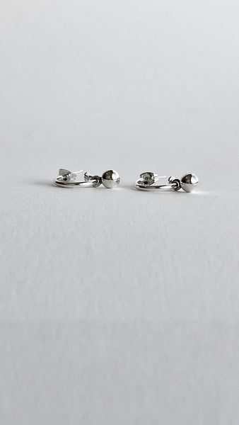 Aretes arracadas  plata mujer