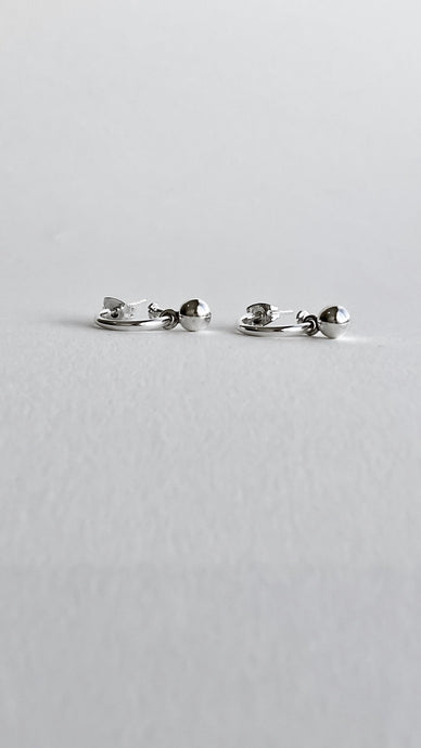 Aretes arracadas  plata mujer
