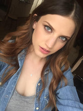 Collar dile letra inicial de plata regalo mujer